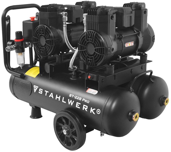 Kompressor ST-228 Pro 410l/min 8bar 22l STAHLWERK