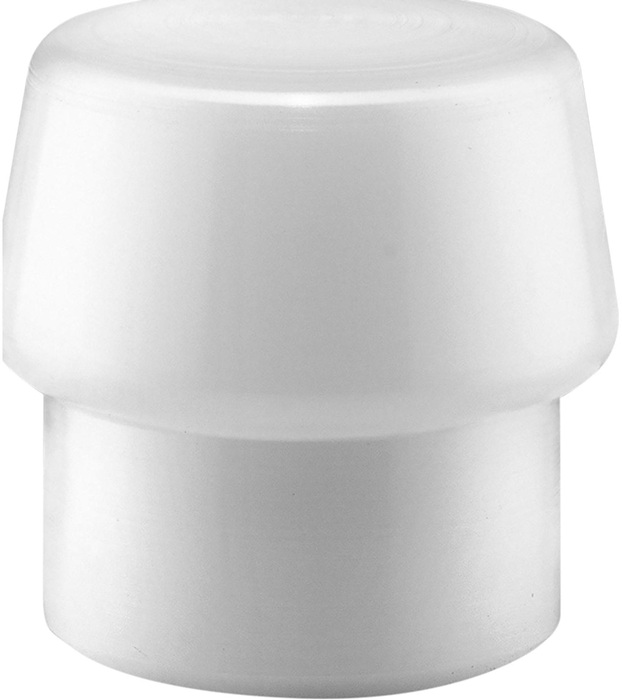 Schonhammerkopf SIMPLEX Kopf-Ø 40mm Superplastik weiß mittelh.HALDER