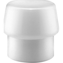 Schonhammerkopf SIMPLEX Kopf-Ø 40mm Superplastik weiß mittelh.HALDER