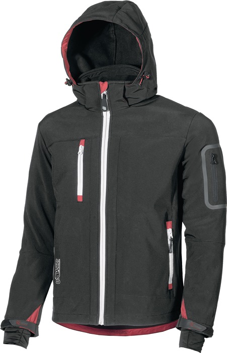Softshelljacke Metropolis Gr.XXL schwarz/carbon U.POWER