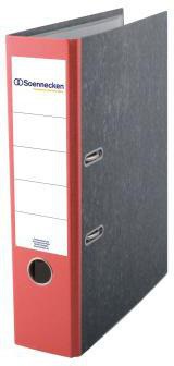 Soennecken Ordner 3322 DIN A4 80mm Pappe rot