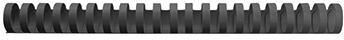 GBC Plastikbinderücken 4028600 DIN A4 16mm schwarz 100 St./Pack.