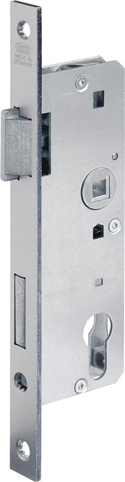 Glastür-Einsteckschloss 0007 PZW 20/30/72/8mm DIN R silber ktg.BKS