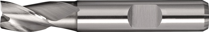 Bohrnutenfräser DIN 327 TypN D.10mm HSS-Co8 Weldon Z.3 kurz TECWERK