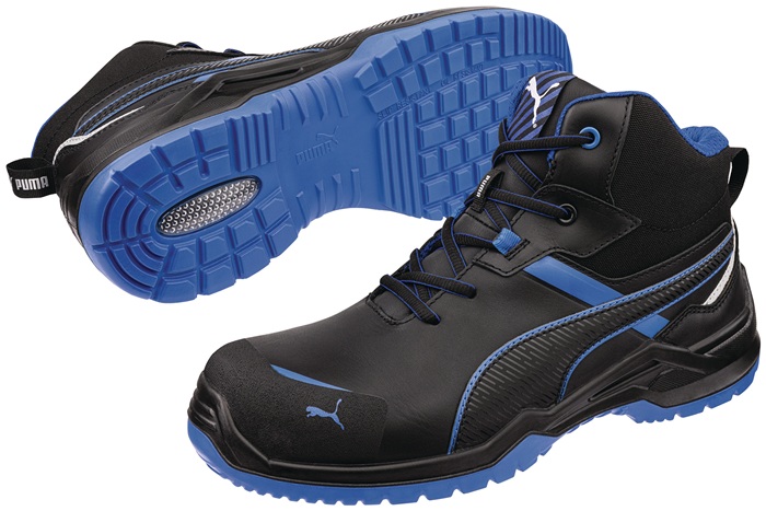 Sicherheitsstiefel KRYPTON BLUE MID Gr.46 W.11 schwarz/blau