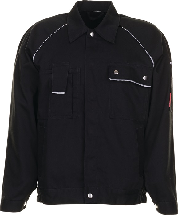 Bundjacke Canvas 320 Gr.54 schwarz/schwarz PLANAM