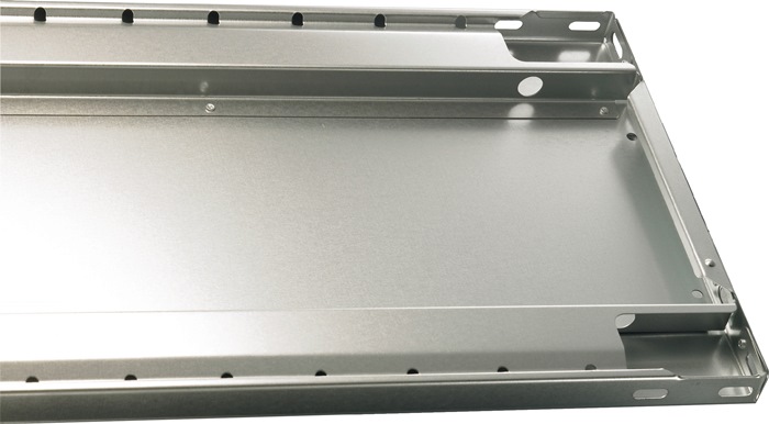 Fachboden B1000xT500mm Trgf.150kg Stahlbl.silber verz.2St./SB