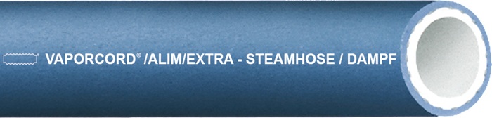 Reinigungsschl. VAPORCORD®/ALIM/EXTRA ID 32,0mm AD46,0mm L.40m Blau Wandst.7,0mm