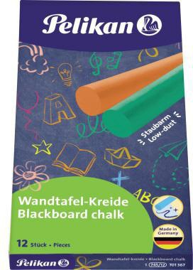 Pelikan Wandtafelkreide 701367 farbig sortiert 12 St./Pack.