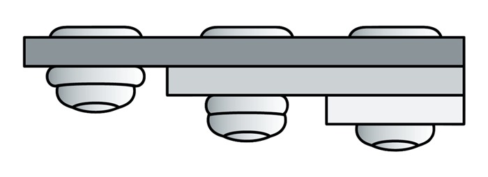 Blindniet PolyGrip® Nietschaft dxl 4,0x10mm Alu/Stahl Stand.500 St.GESIPA