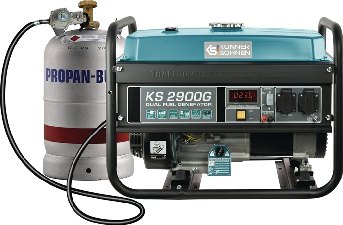 Stromerzeuger KS 2900G 2,5 kW Benzin/Gas