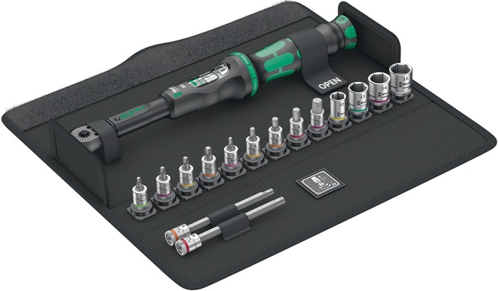 Drehmomentschlüsselset Bicycle Set Torque 1 16-tlg.2,5-25 Nm 1/4 Zoll WERA