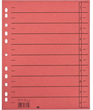 Soennecken Trennblatt oeco 1459 A4 230g Karton rt 100St.