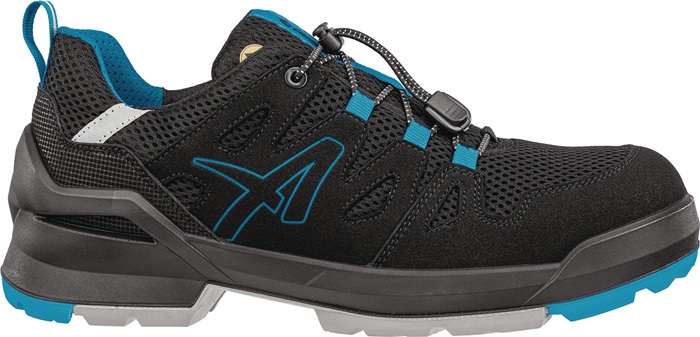 Sicherheitsschuh FASTPACK LOW Gr.44 W.12 schwarz/blau S1PL ESD FO SR