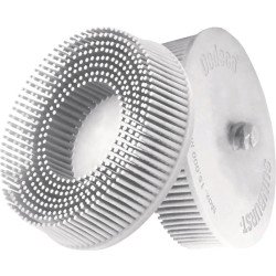 Radialbürstenscheibe Sunburst D.76mm K.120 A120 MED B.76 weiß 20000min-¹ TYROLIT