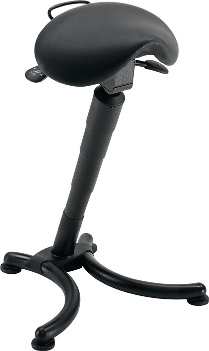 Stehhilfe Kunstleder Sitz-H.660-870mm STA schwarz MEY