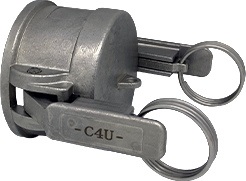 Hebelarmk.Safe-Lock Kamlok Typ DC VA (1.4408) 59,61mm 2 Zoll