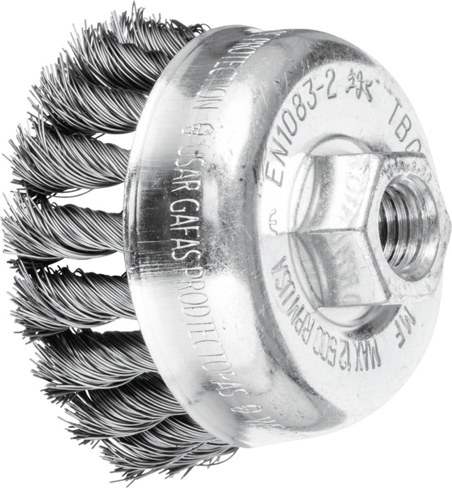 Topfbürste POS TBG ST D.65mm M14 Drahtstärke 0,35mm STA PFERD