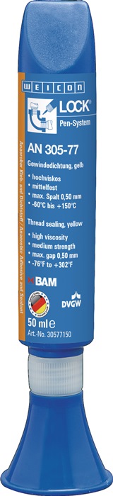 Rohrgewindedichtung WEICONLOCK® AN 305-77 mf.hv.gelb 50 ml Pen