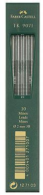 Faber-Castell Fallmine TK 9071 127103 2mm 3B 10 St./Pack.