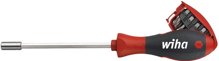 Magazinbithalter 3809 01-01 9-tlg.Schlitz/PH/PZD/TORX WIHA