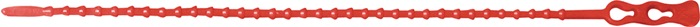 Kabelbinder CLICKTIE L.240mm B.3,8mm PE rot 100St./Btl.SAPISELCO