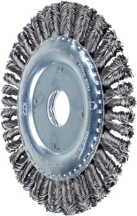 Rundbürste RBG 12506 D.125mm Drahtstärke 0,5mm STA 6mm PFERD