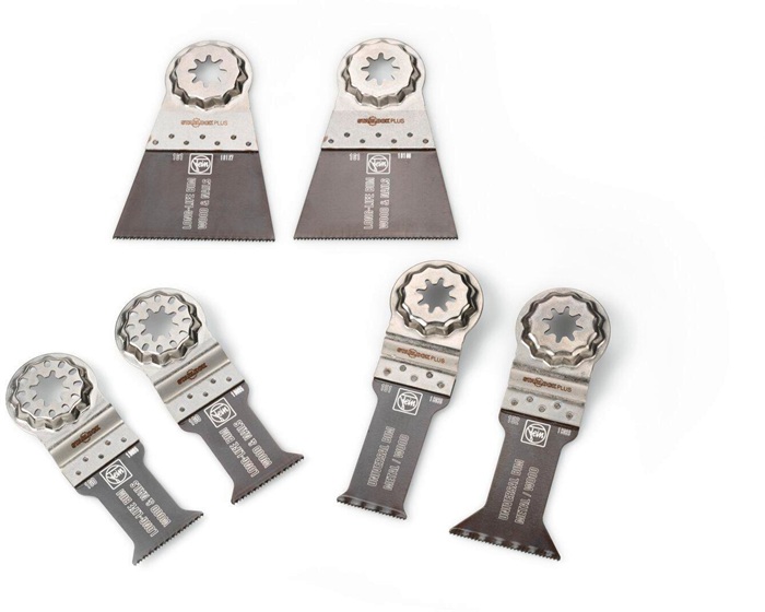 Sägeblatt-Set E-Cut Best of WOOD & METAL StarlockPlus St.je Karte 6 FEIN