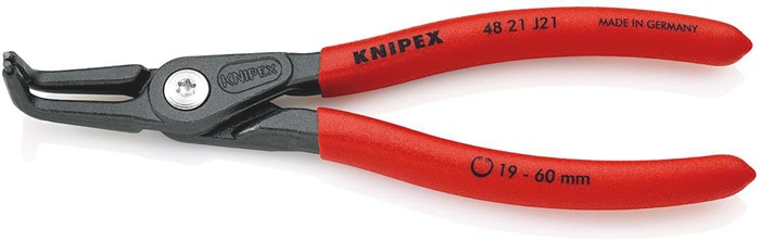Präzisionssicherungsringzange J 21 f.Bohrungen D.19-60mm L.165mm KNIPEX