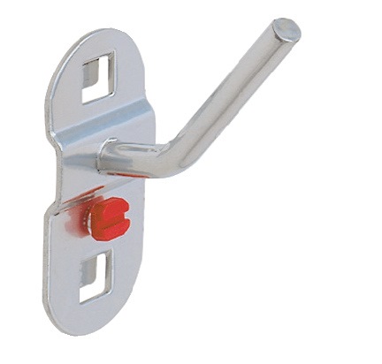 Schräghaken T14/40xØ6mm pulv.f.Lochplatten 5St./Btl.RASTERPLAN