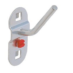 Schräghaken T14/40xØ6mm pulv.f.Lochplatten 5St./Btl.RASTERPLAN
