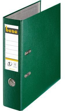 Bene Ordner 291400 GN DIN A4 80mm PP grün