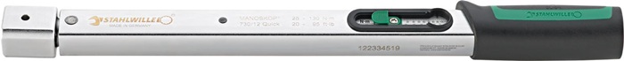 Drehmomentschlüssel 730/12 Quick 25-130 Nm 14x18mm STAHLWILLE