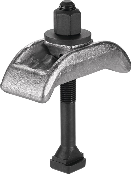 Spannpratze Nr.6313K f.T-Nut 14mm Spann-H.0-35mm M12x14x100mm AMF