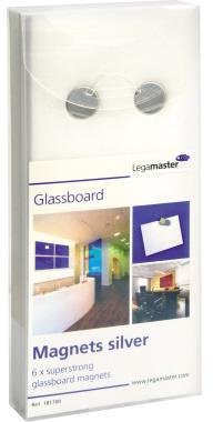 Legamaster Magnet 7-181700 für Glasboard 12mm si 6 St./Pack.