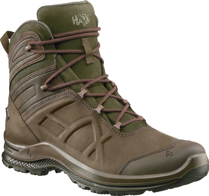 Trekkingstiefel BE Nature GTX mid Gr.9(43) braun/grün Leder HAIX
