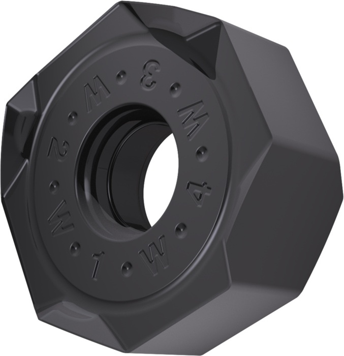 Fräswendeschneidplatte ISO ONMX 060508SR-W:8215 D. 5,7mm PVD beschichtet PRAMET