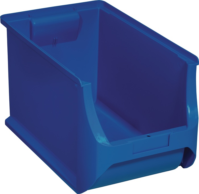 Sichtlagerkasten ProfiPlus L355xB205xH200mm PP blau stapelbar ALLIT