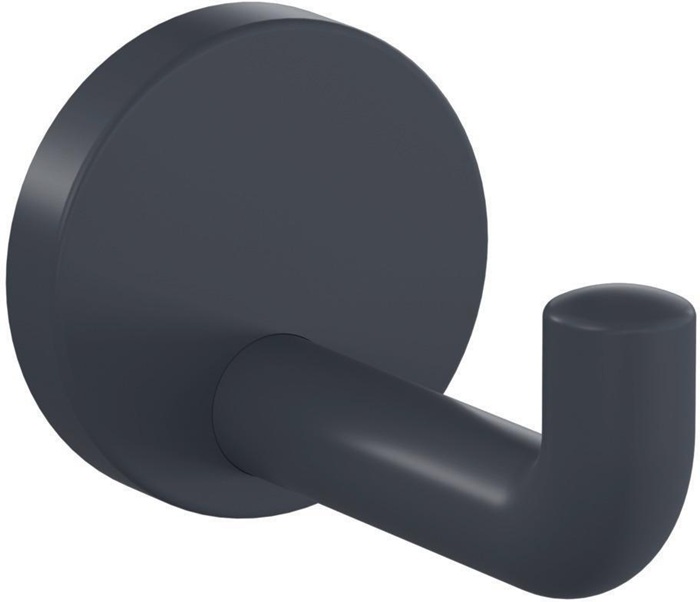 Einzelhaken 477.90B030 einfach A.100mm PA 92 grau ma D.70mm HEWI