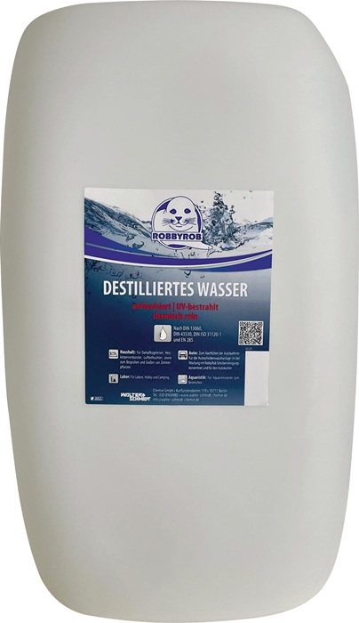 Destilliertes Wasser 60l Kanister ROBBYROB