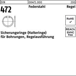 Sicherungsring DIN 472 32x 1,2 Federstahl Regelausf. 2000 Stück