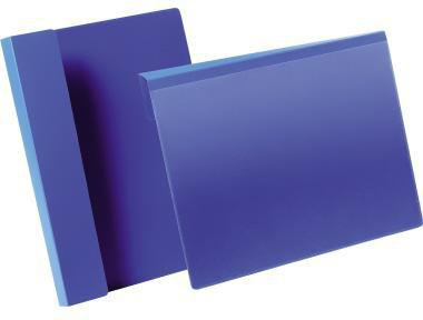 DURABLE Kennzeichnungstasche 172307 DIN A4 quer dunkelblau 50 St./Pack.