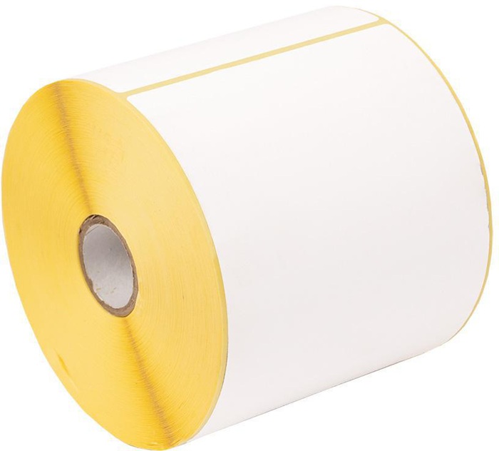 Thermodirekt-Etiketten Maße 100x150mm weiß Rollenkern 25mm 500 Etiketten/Rolle