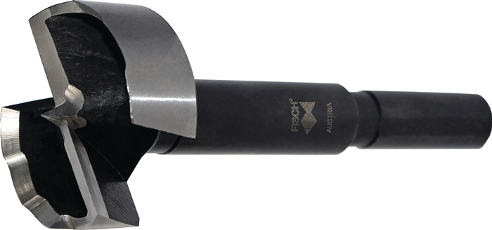 Forstnerbohrer BLACK SHARK PRO D.26mm Gesamt-L.90mm Schaft-D.8mm FISCH-TOOLS