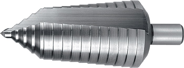 Stufenbohrer Bohrber.6-40mm HSS Spiralnut Z.2 Stufen 16 RUKO