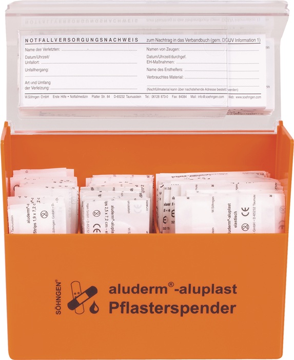 Pflasterspender aluderm-aluplast B160xH122xT57ca.mm SÖHNGEN