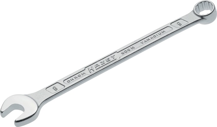 Ringmaulschlüssel 600N SW 9mm L.143mm Form A Spezialstahl HAZET