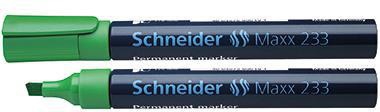 Schneider Permanentmarker 233 123304 1-5mm Keilspitze grün
