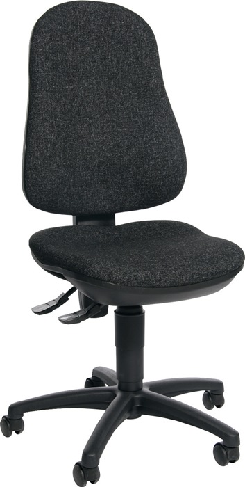 Bürodrehstuhl m.Permanentkontakt anth.420-550mm Trgf.110kg TOPSTAR
