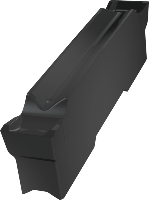 Wendeschneidplatte ISO GL4-D400M02-PR:T7325 Breite 4mm MT-CVD beschicht. Schwarz